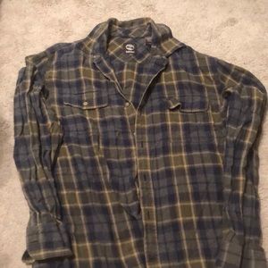 Men’s large timberland flannel
